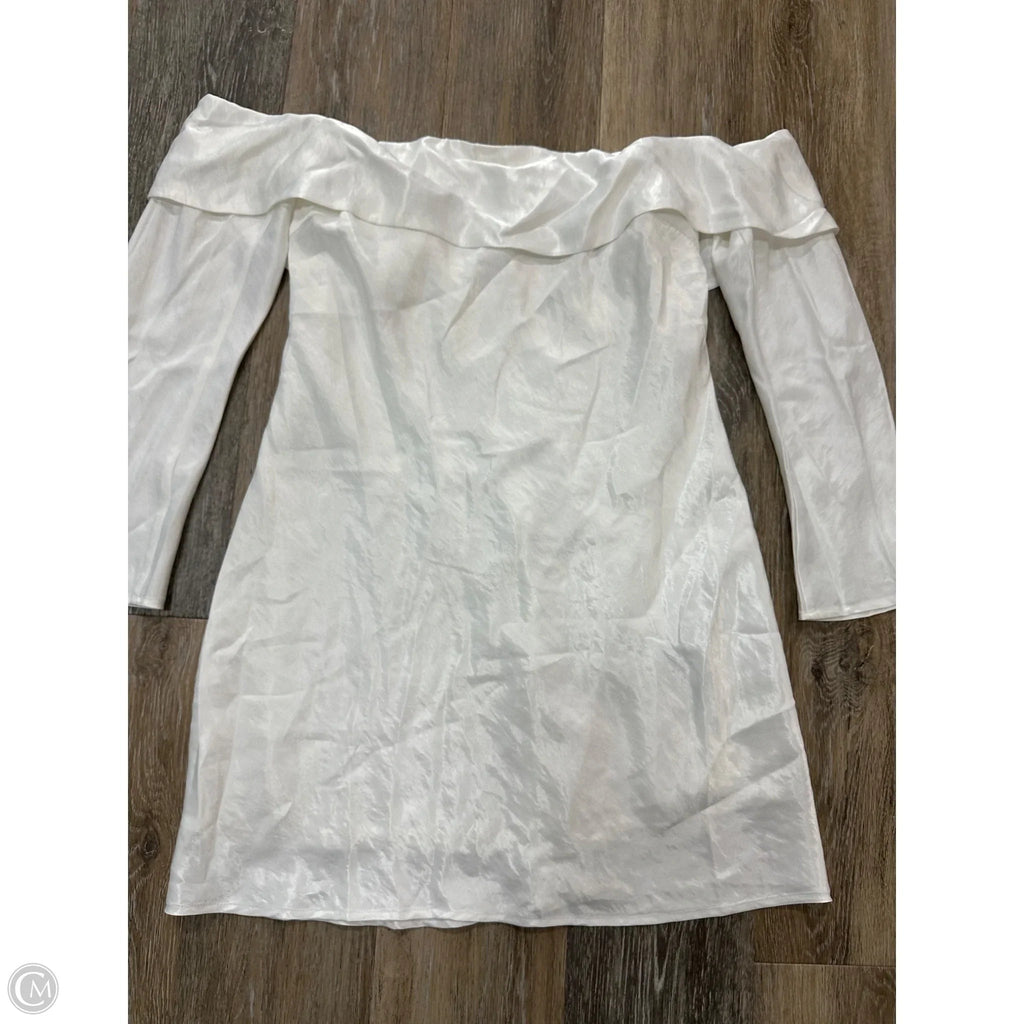 Dress Party Short By Abercrombie And Fitch In White, Size: Mp