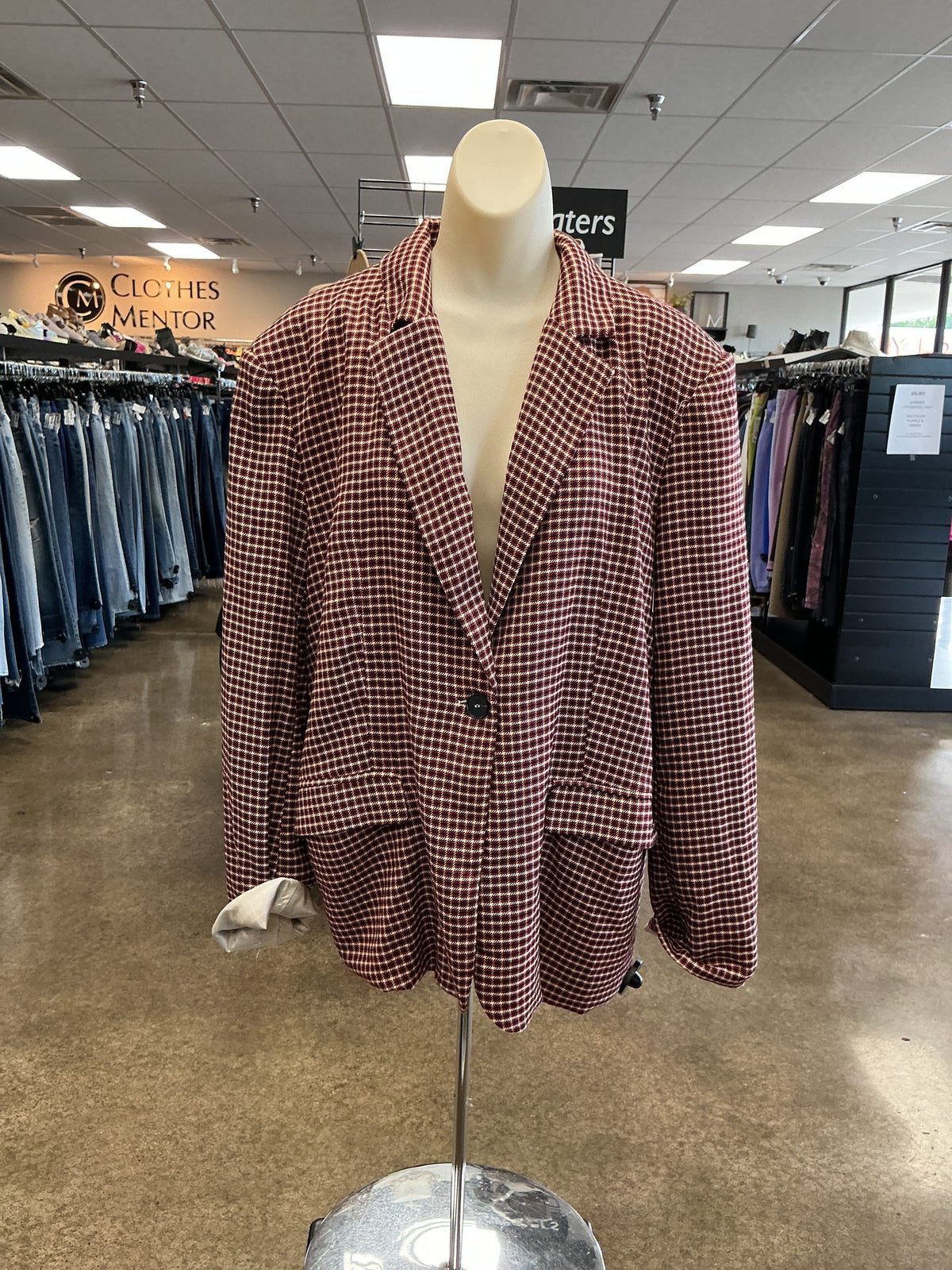 Blazer By Aureum In Red, Size:L