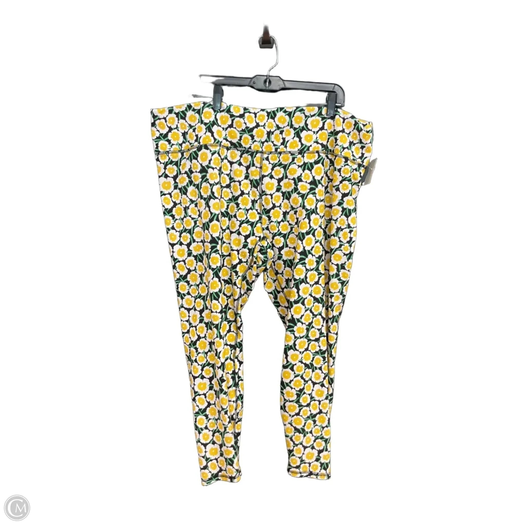 Pants Designer By Diane Von Furstenberg In Floral Print, Size: 3x