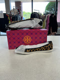 Shoes Designer By Tory Burch In Animal Print, Size:9.5