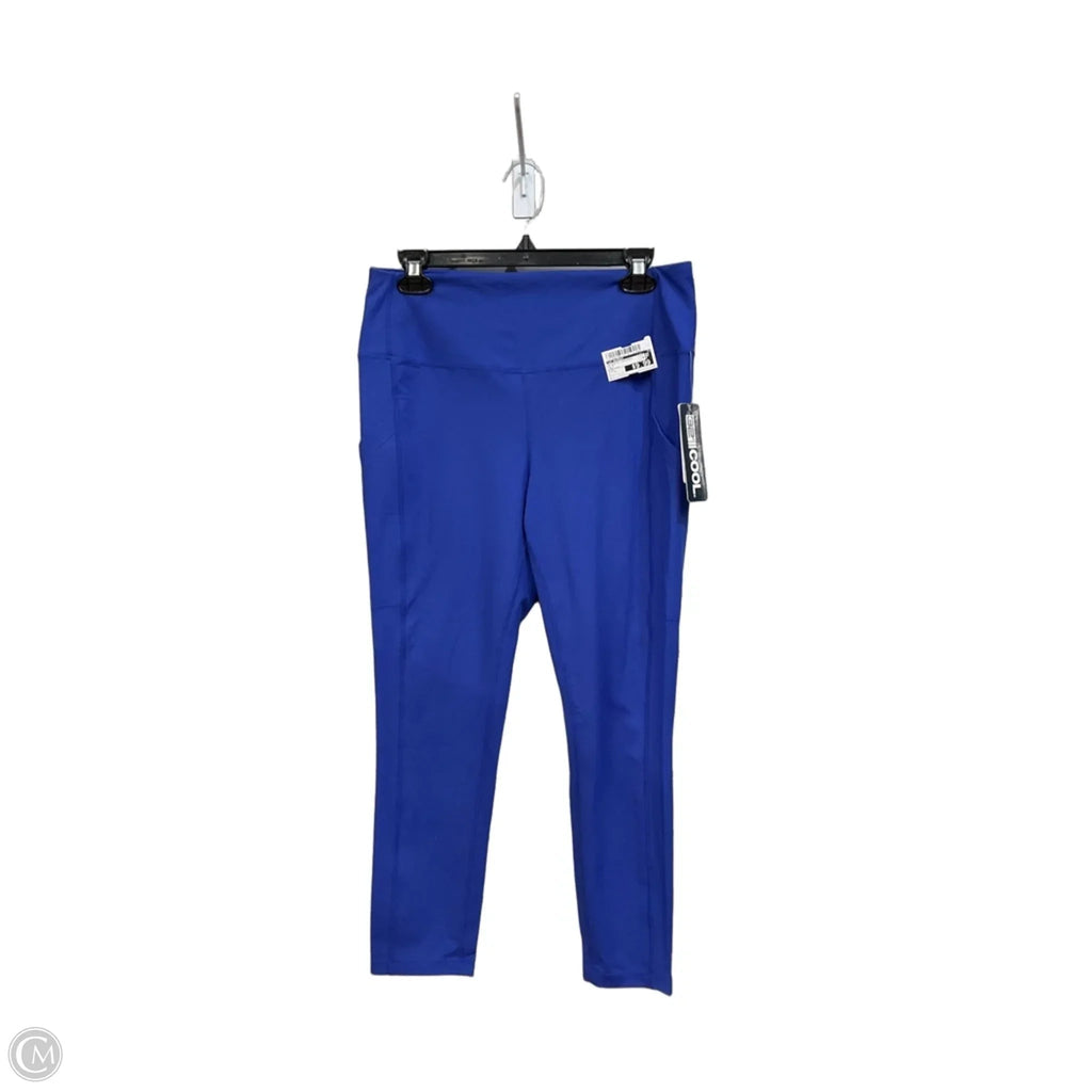 Athletic Leggings By 32 Degrees In Blue, Size: L