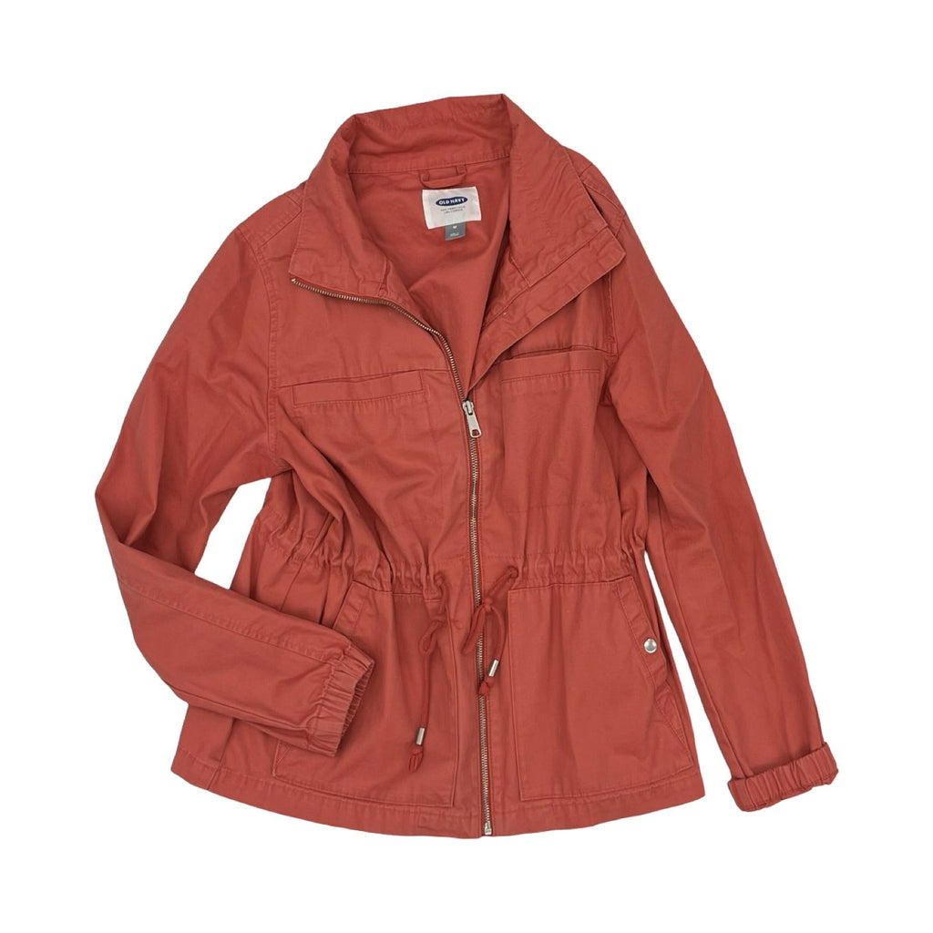 Jacket Utility By Old Navy In Orange, Size:M