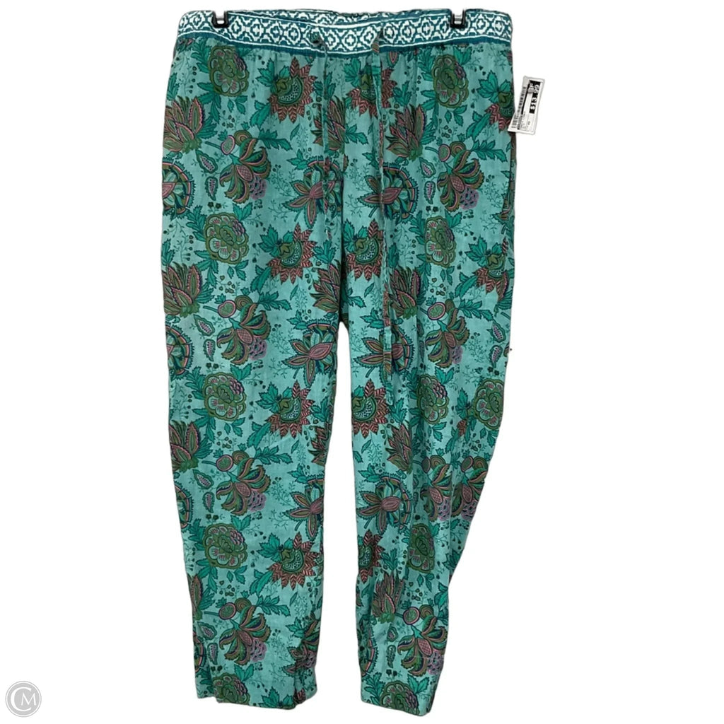 Pants Linen By Sundance In Blue, Size: Xs