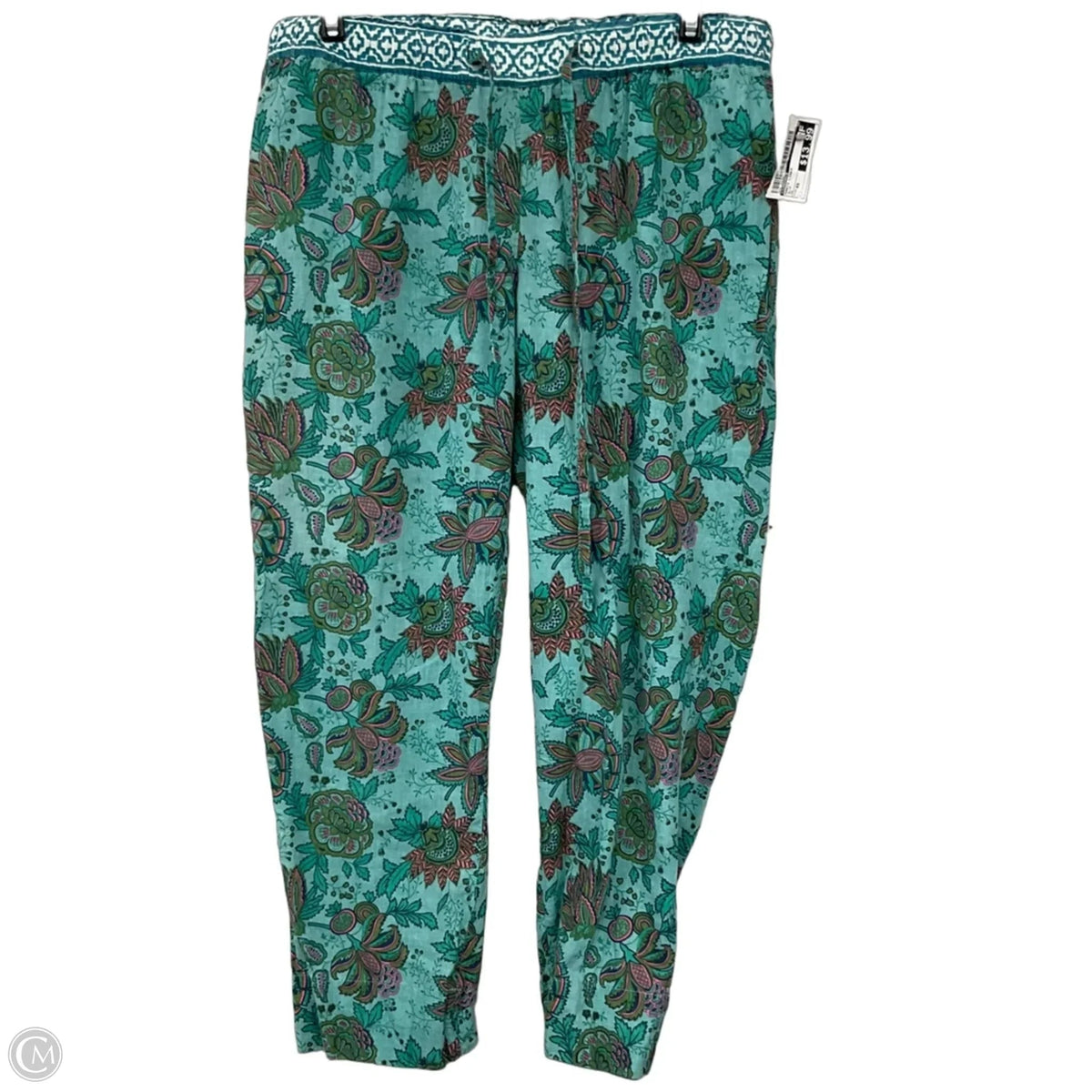 Pants Linen By Sundance In Blue, Size: Xs