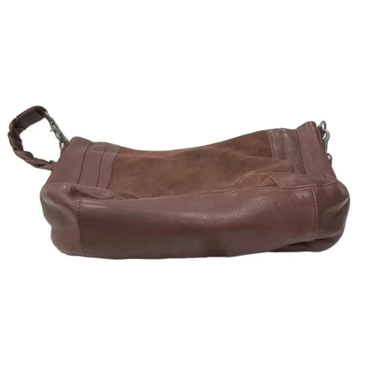Handbag Leather By Cma, Size: Large