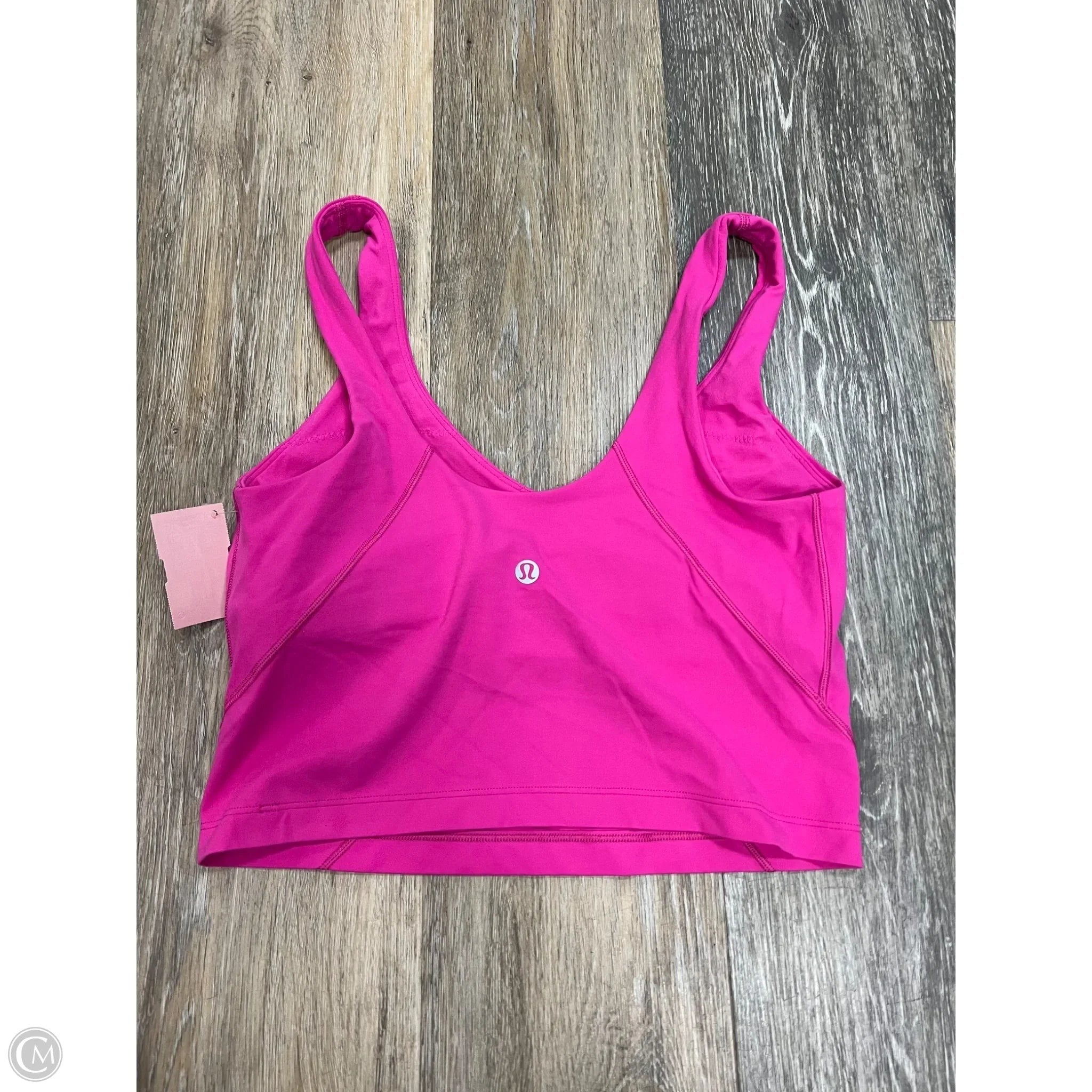 Athletic Tank Top By Lululemon In Pink, Size: 6