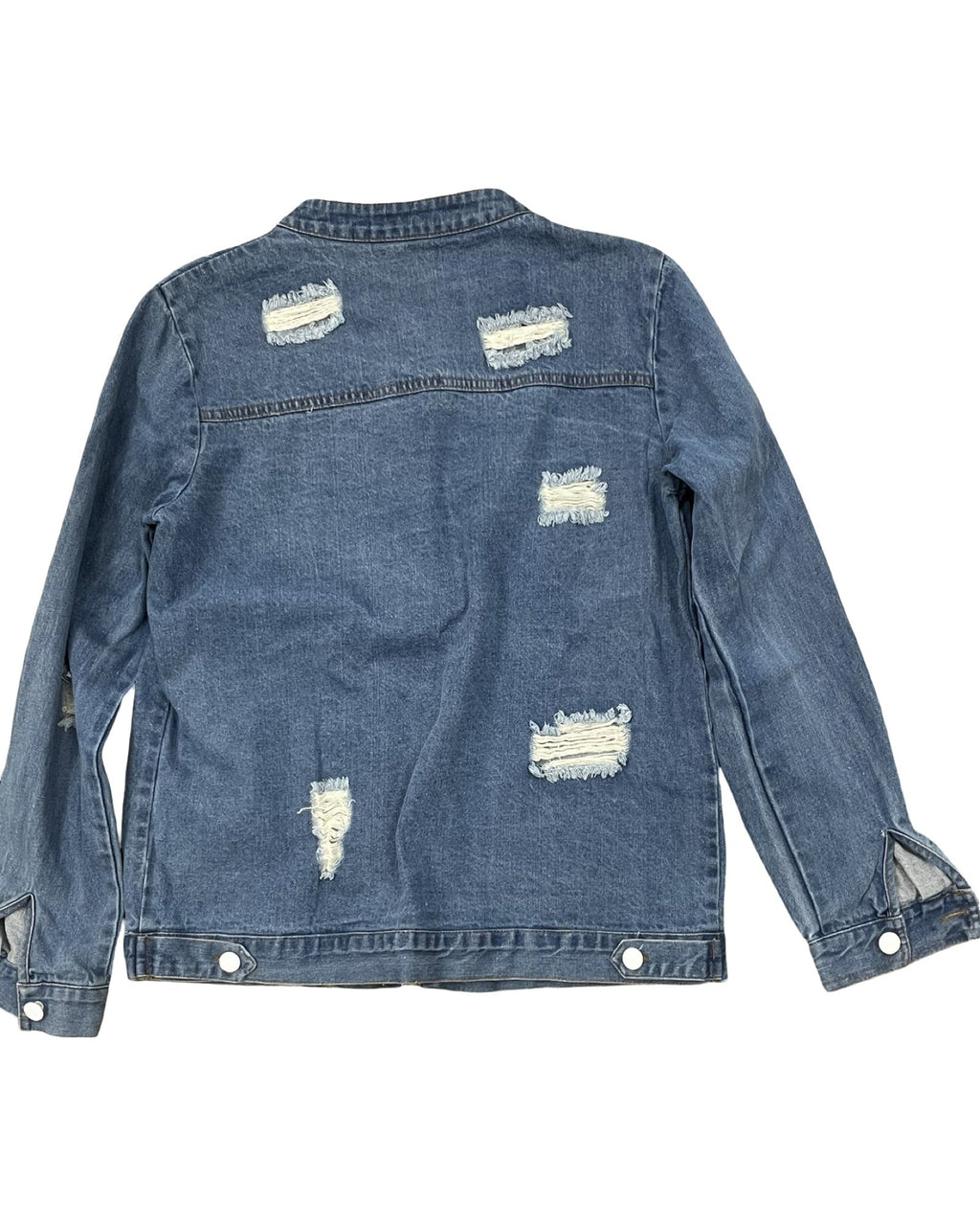 Jacket Denim By Pol In Blue Denim, Size:S