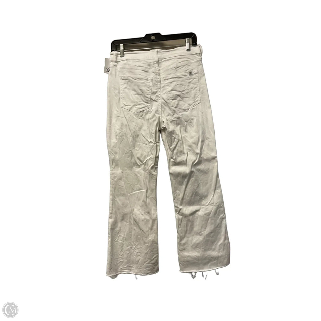 Jeans Straight By Sneak Peek In White Denim, Size: 6