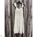 Dress Casual Midi By Anthropologie In Ivory, Size: Xs