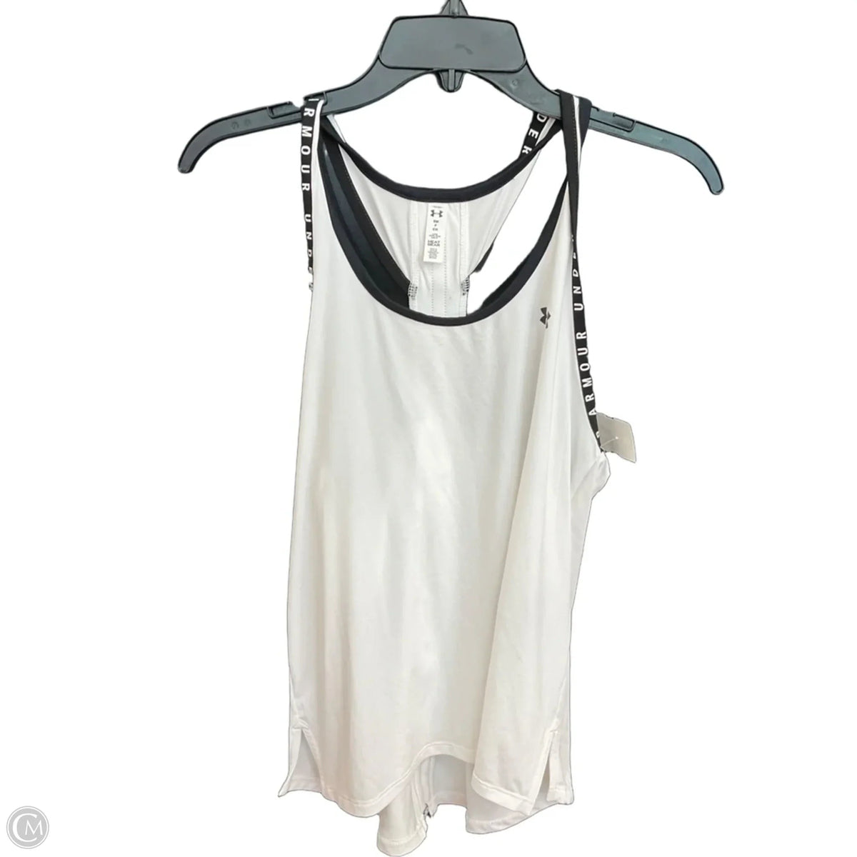 Athletic Tank Top By Under Armour In White, Size: S