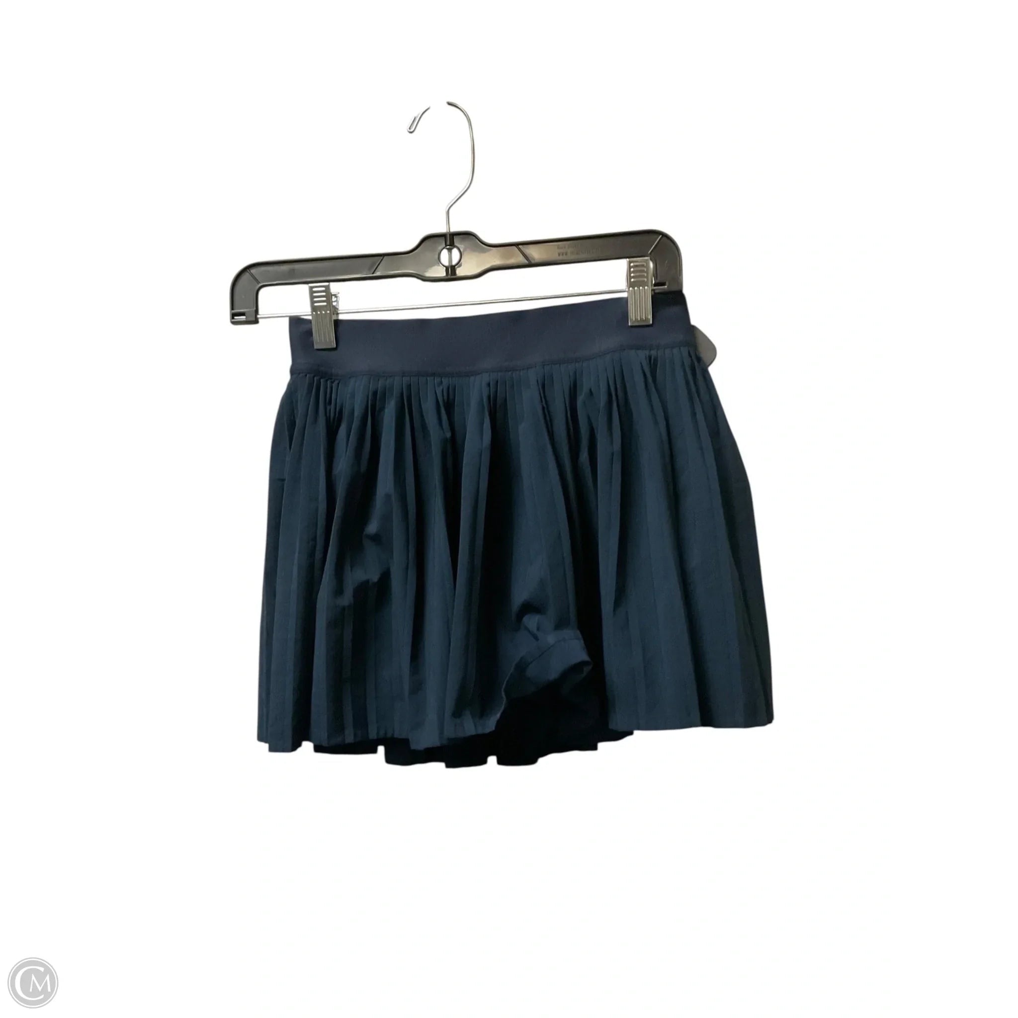 Athletic Skort By Lululemon In Blue, Size: 4