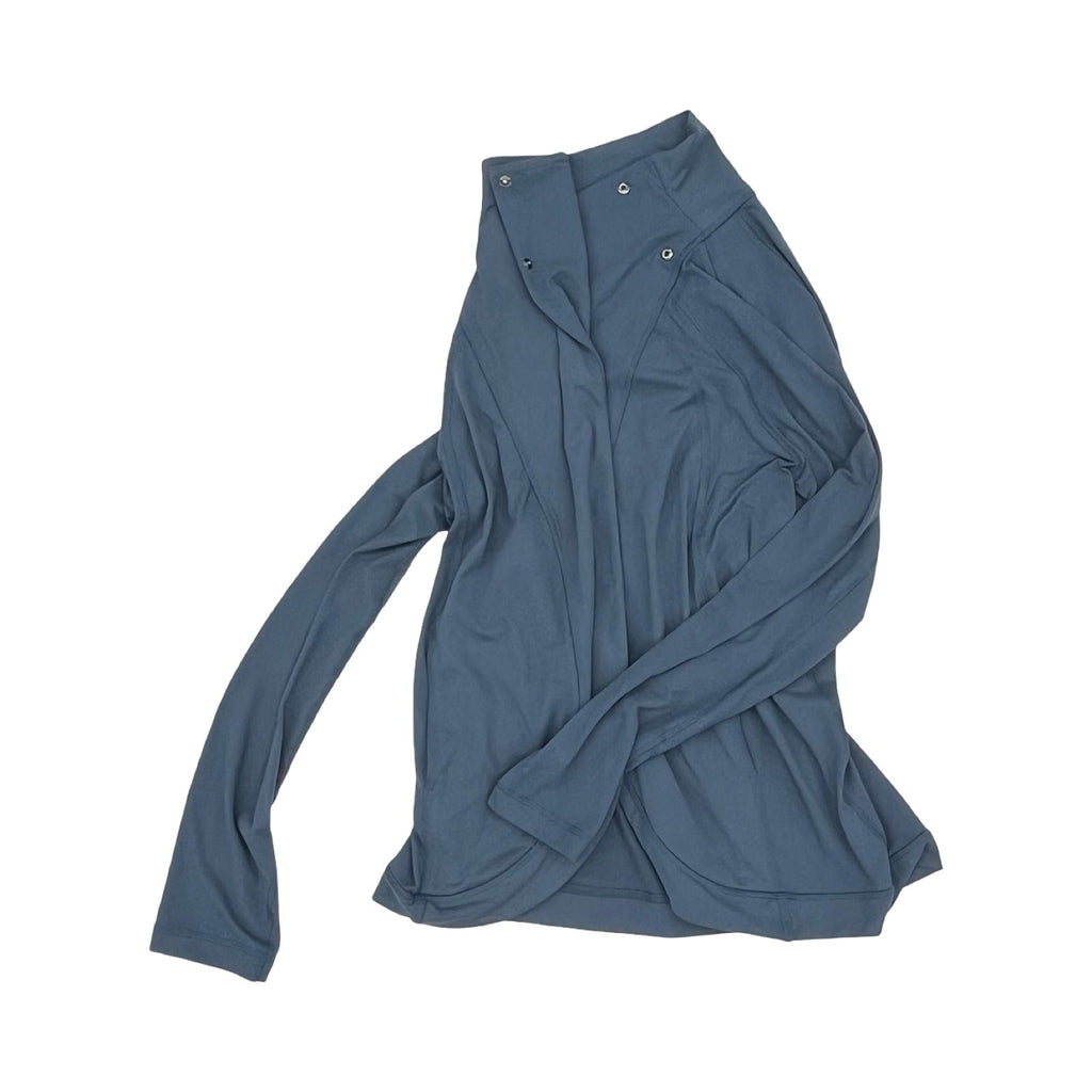 Athletic Jacket By Clothes Mentor In Blue, Size:L