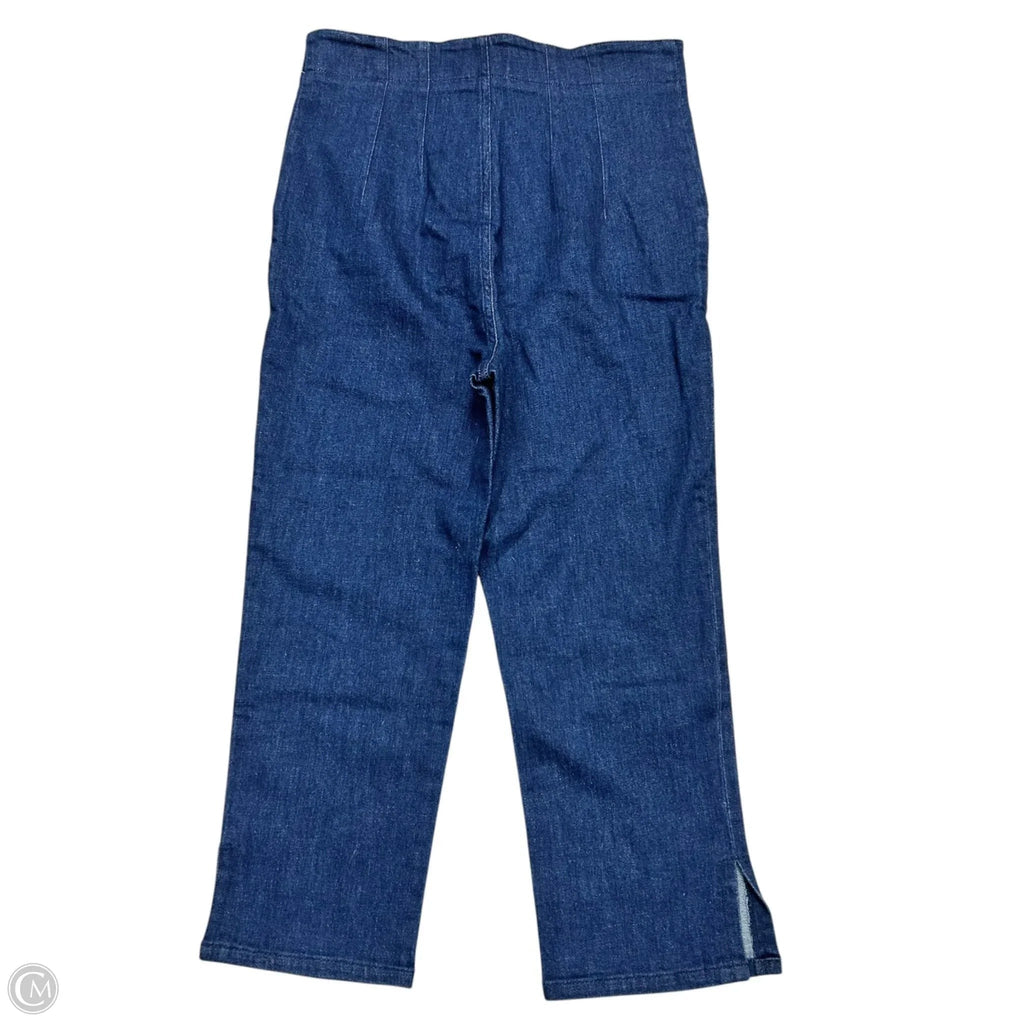 Jeans Cropped By Maeve In Blue Denim, Size: 20