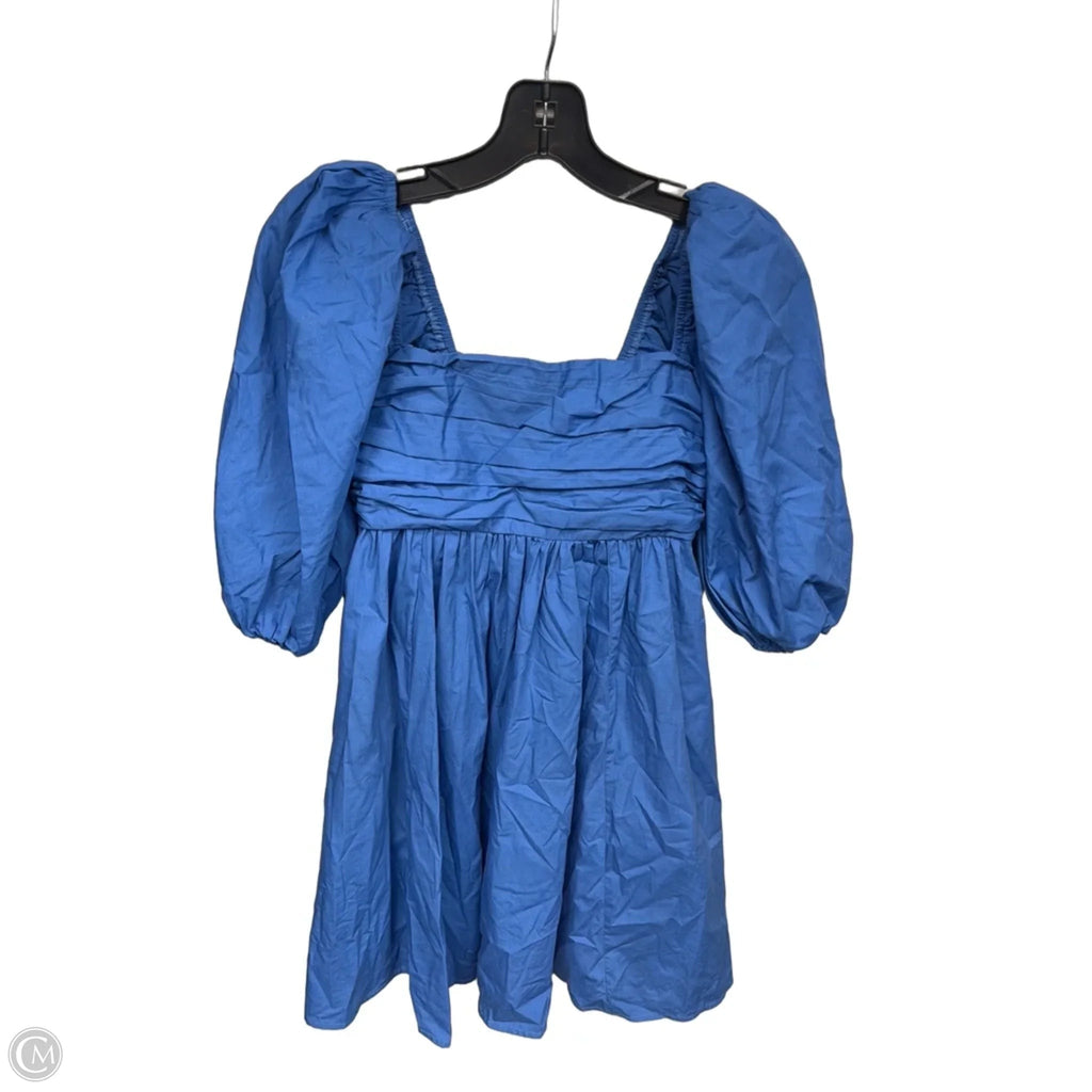 Dress Casual Short By Abercrombie And Fitch In Blue, Size: Xs