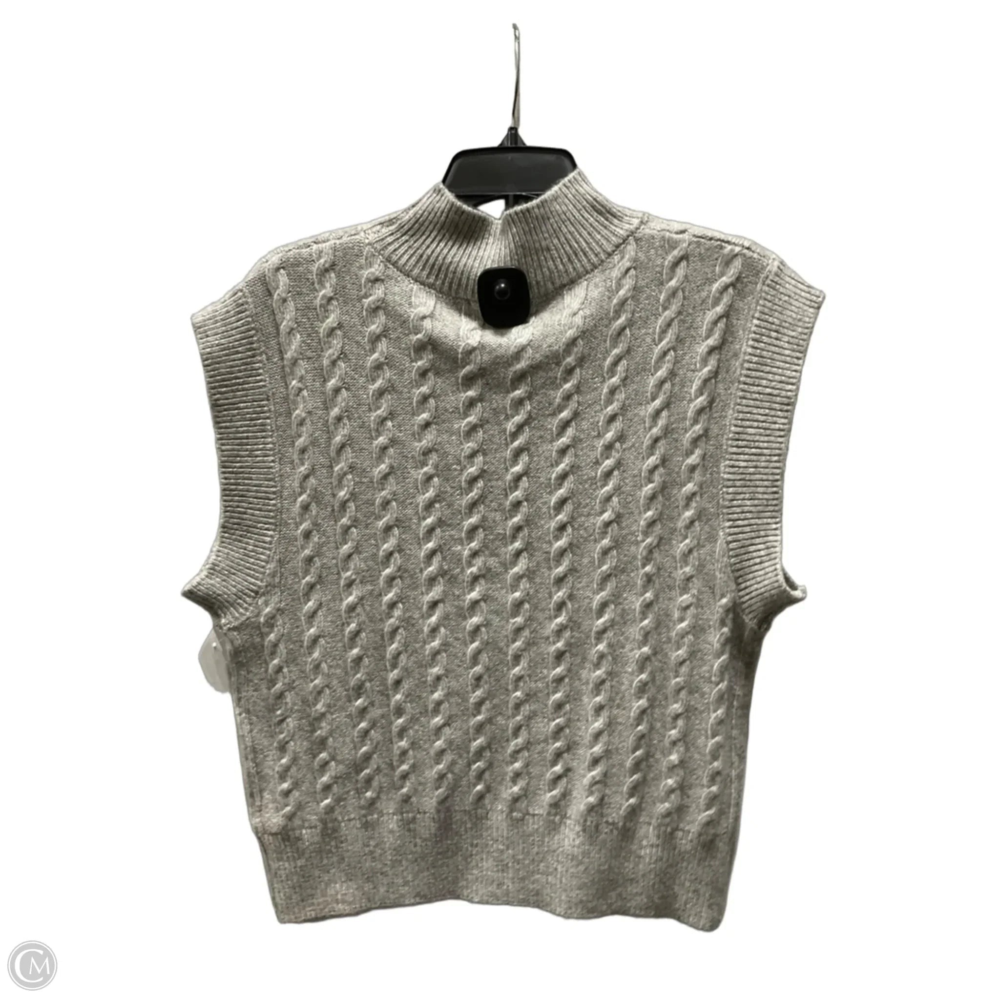 Top Sleeveless By Cupcakes And Cashmere In Grey, Size: Xs