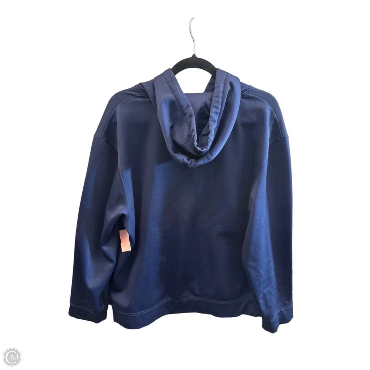 Athletic Sweatshirt Hoodie By Under Armour In Navy, Size: M
