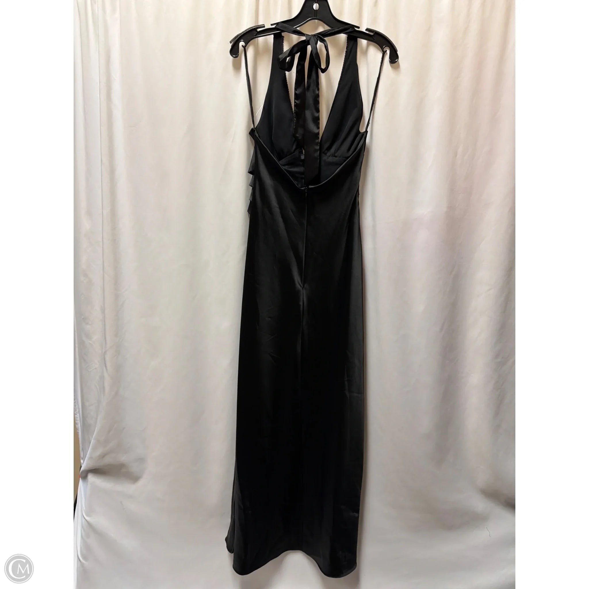 Dress Party Long By Clothes Mentor In Black, Size: M