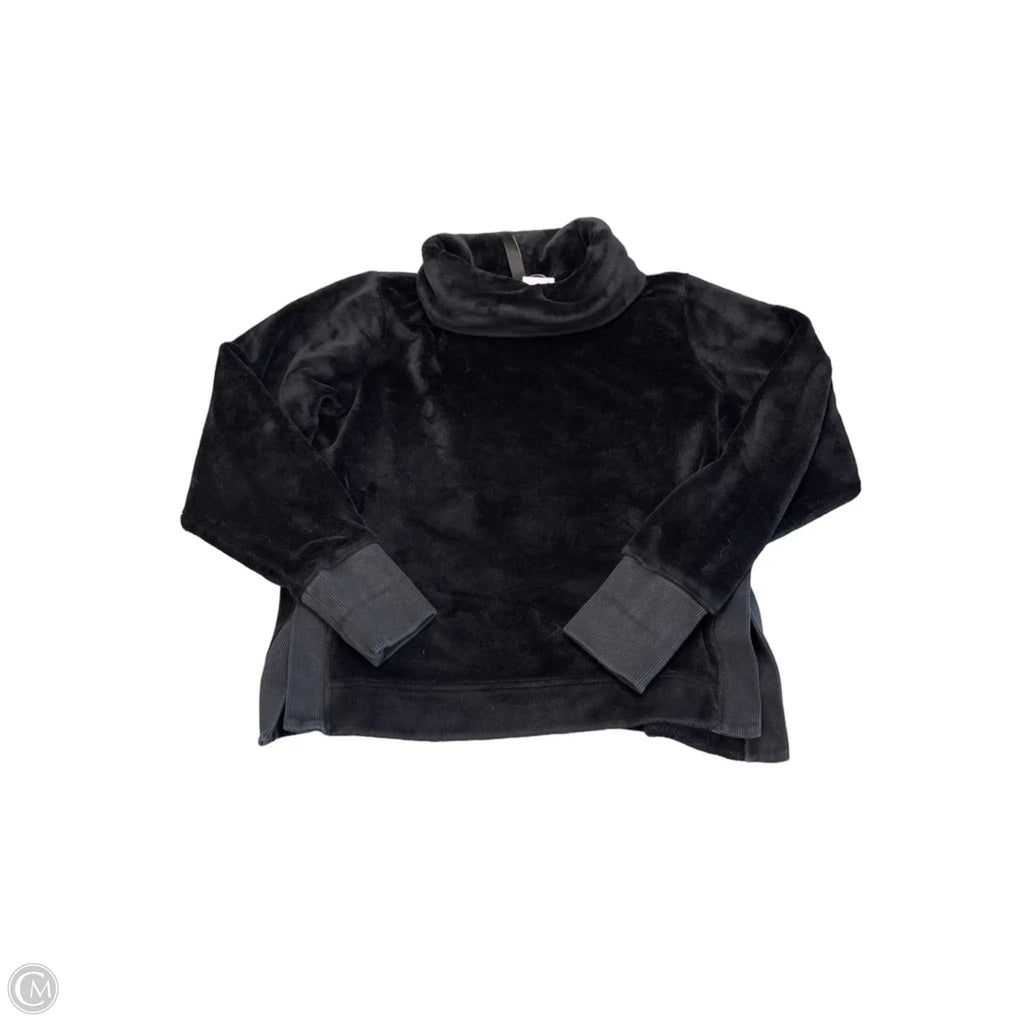 Sweatshirt Collar By Athleta In Black, Size: Xs