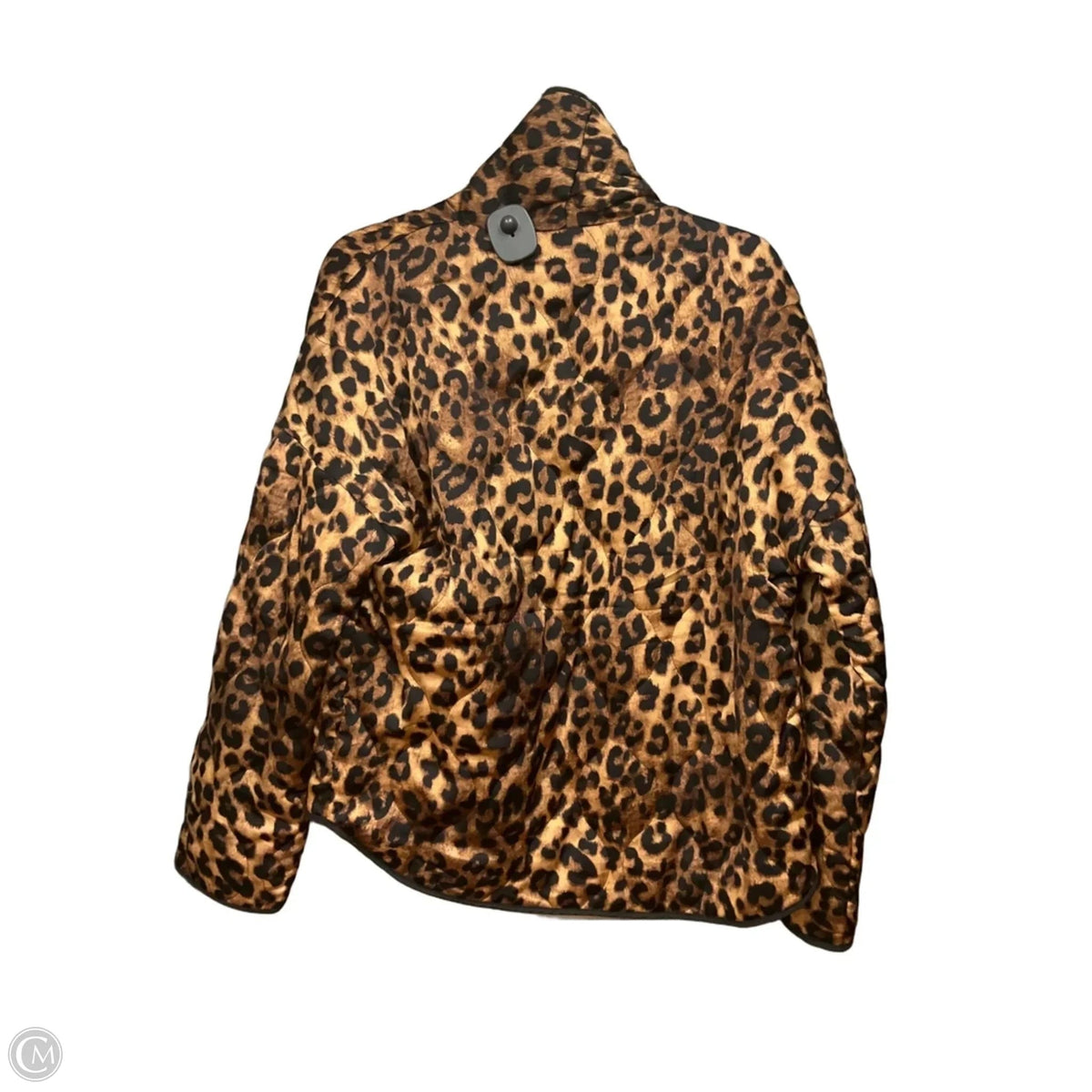 Jacket Puffer & Quilted By Davi & Dani In Animal Print, Size: S