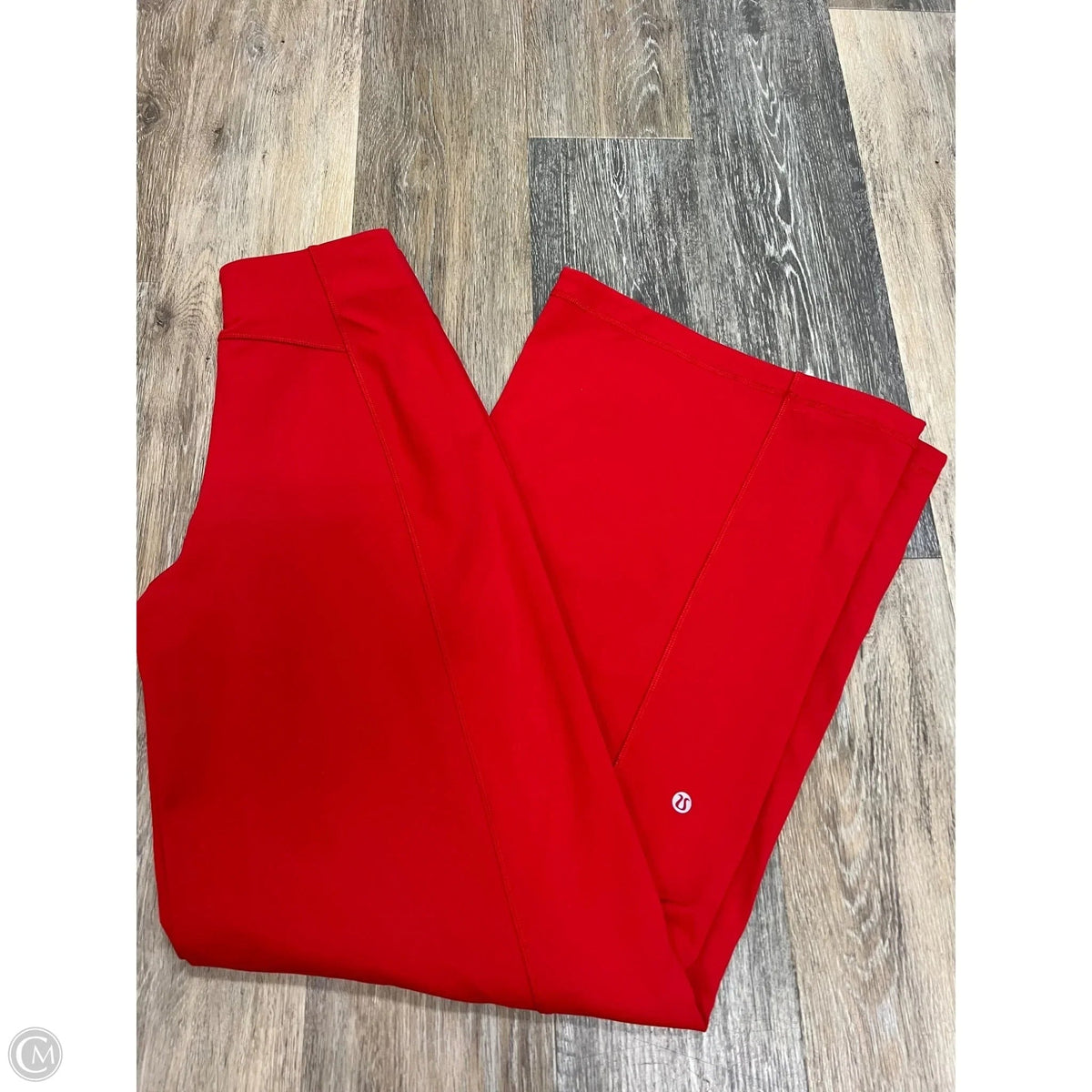 Athletic Pants By Lululemon In Red, Size: Xxs