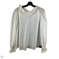 Top Long Sleeve By Mazik In White, Size: L