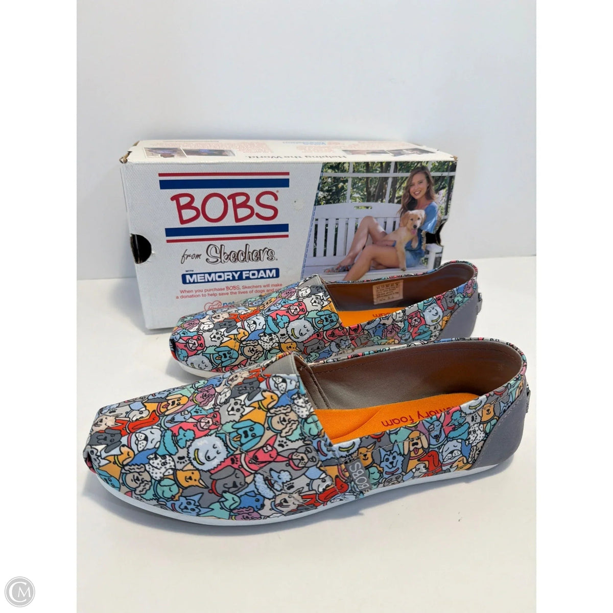 Shoes Flats By Bobs In Multi-colored, Size: 8.5