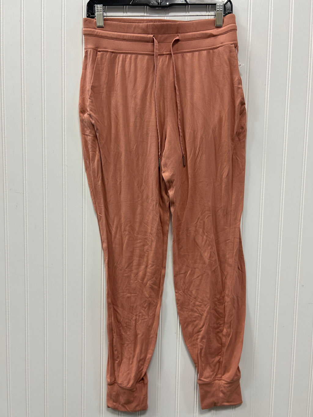 Athletic Leggings By Lululemon In Coral, Size:8