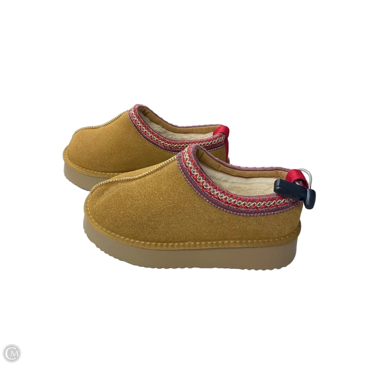 Shoes Heels Platform By Clothes Mentor In Tan, Size: 11