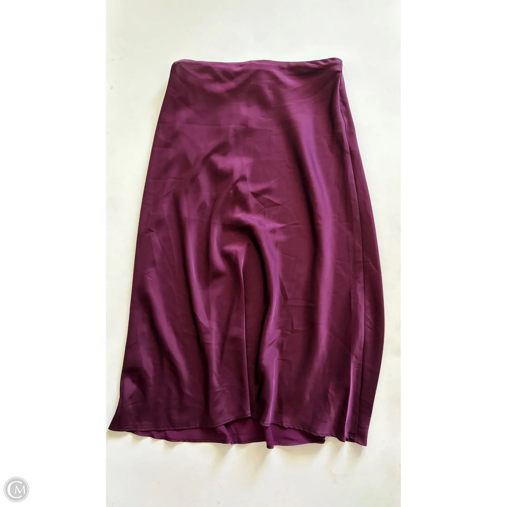 Skirt Maxi By Express In Maroon, Size: S