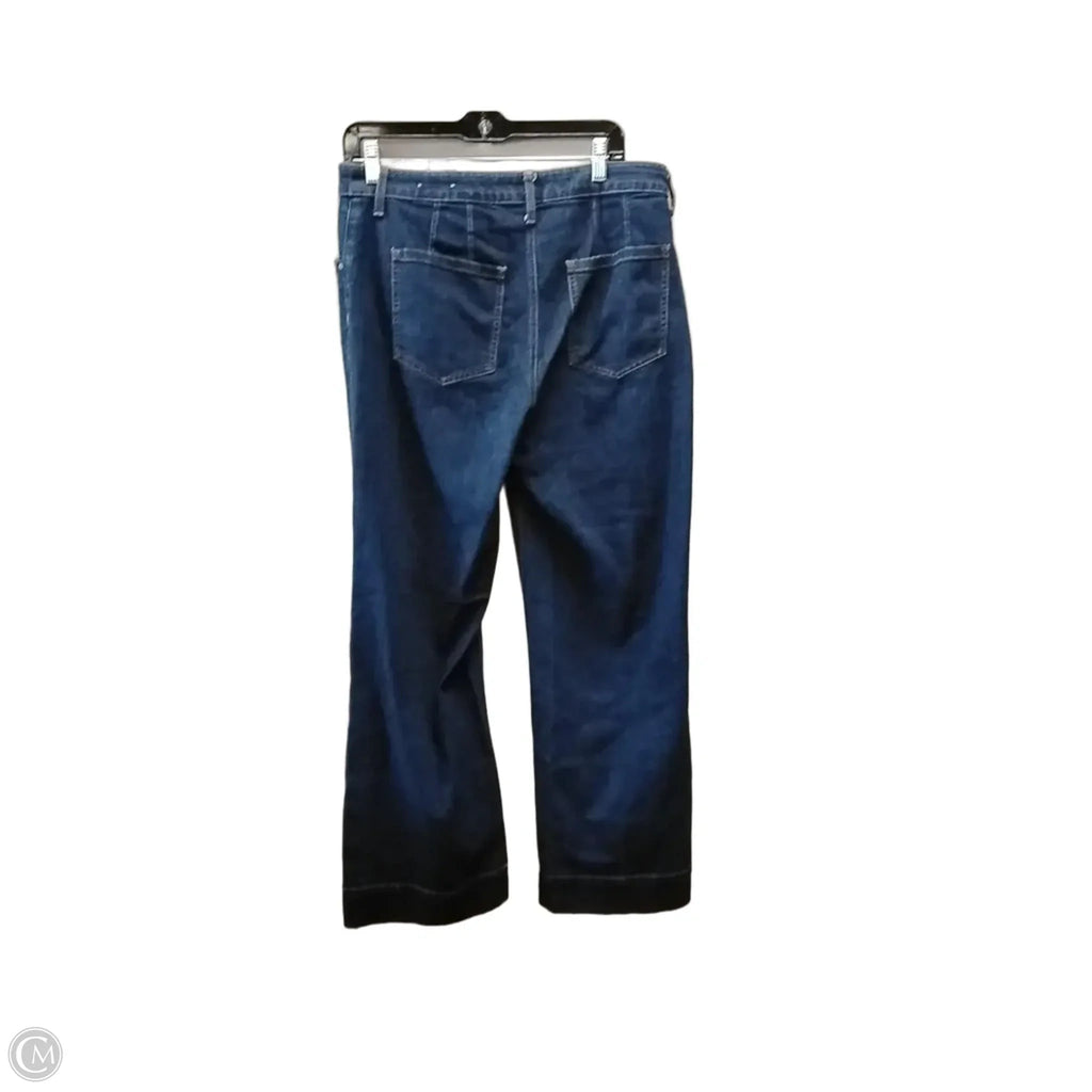 Jeans Wide Leg By Chicos In Blue Denim, Size: 10