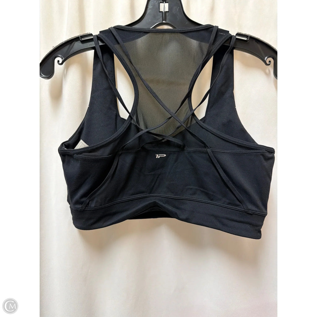 Athletic Bra By Clothes Mentor In Black, Size: L