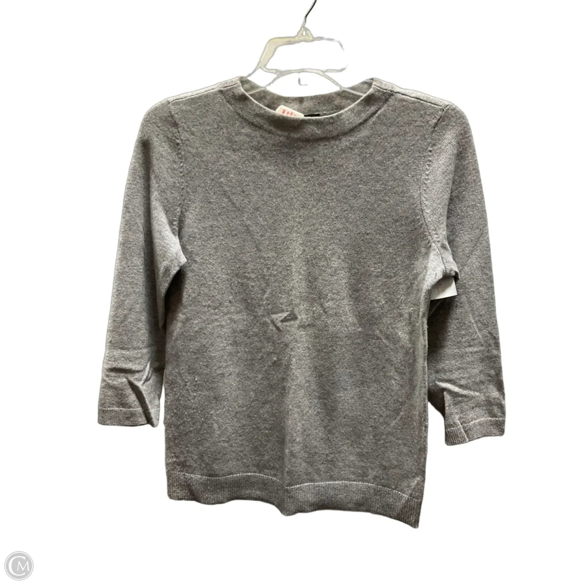 Sweater By Talbots In Grey, Size: S