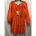 Dress Casual Midi By Universal Thread In Peach, Size: Xl
