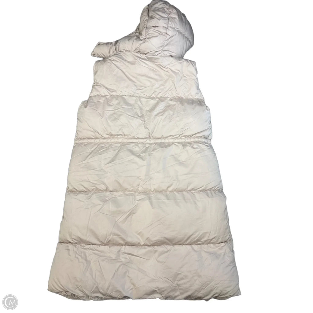 Vest Puffer & Quilted By Blashe In Cream, Size: L