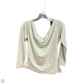 Top Long Sleeve By Abercrombie And Fitch In Green, Size: L