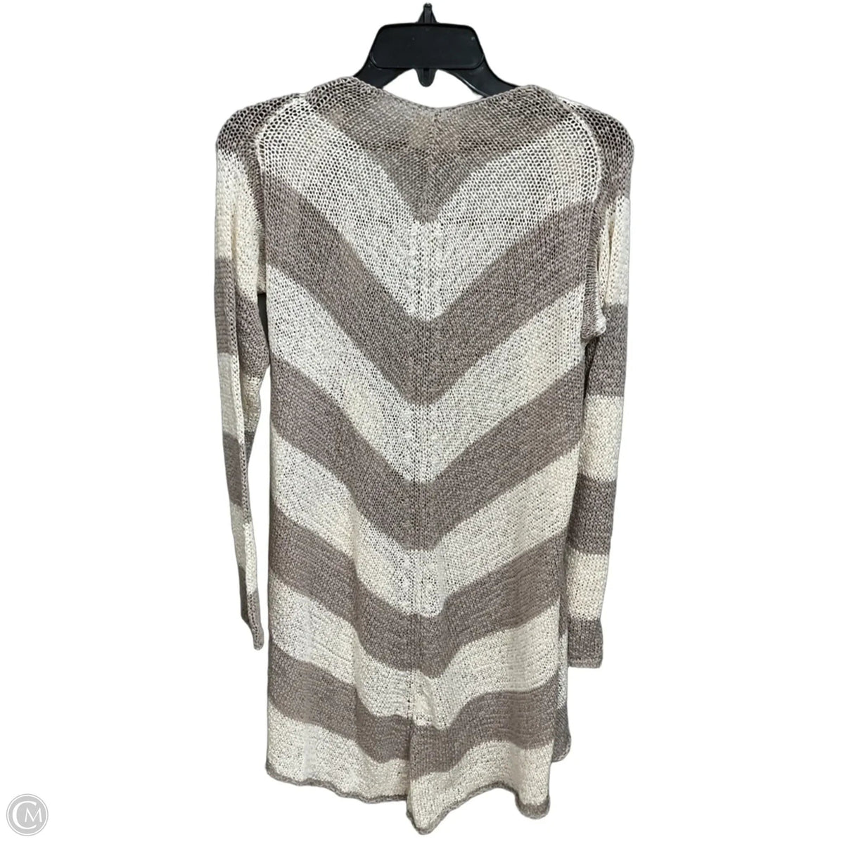Cardigan By Andrea Jovine In Chevron Pattern, Size: M