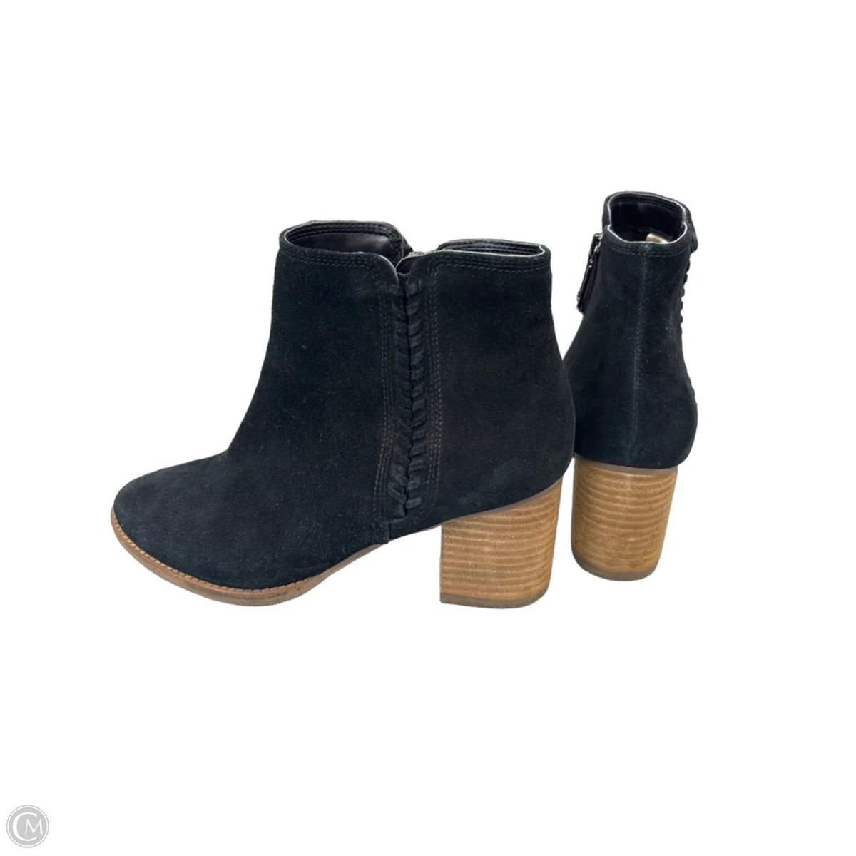 Boots Ankle Heels By Blondo In Black, Size: 11