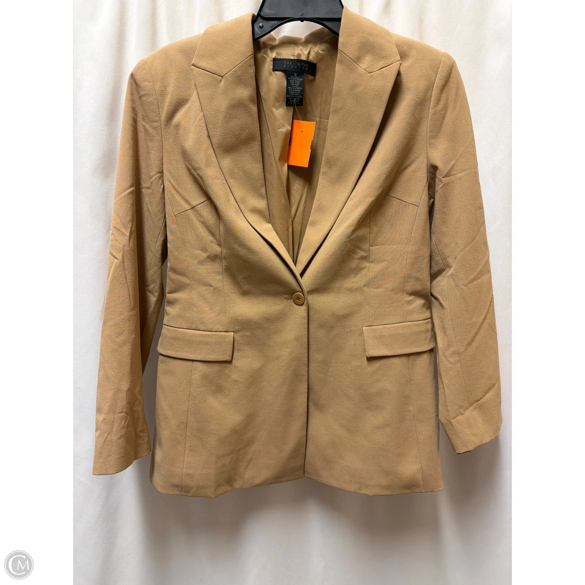Blazer By Clothes Mentor In Brown, Size: S