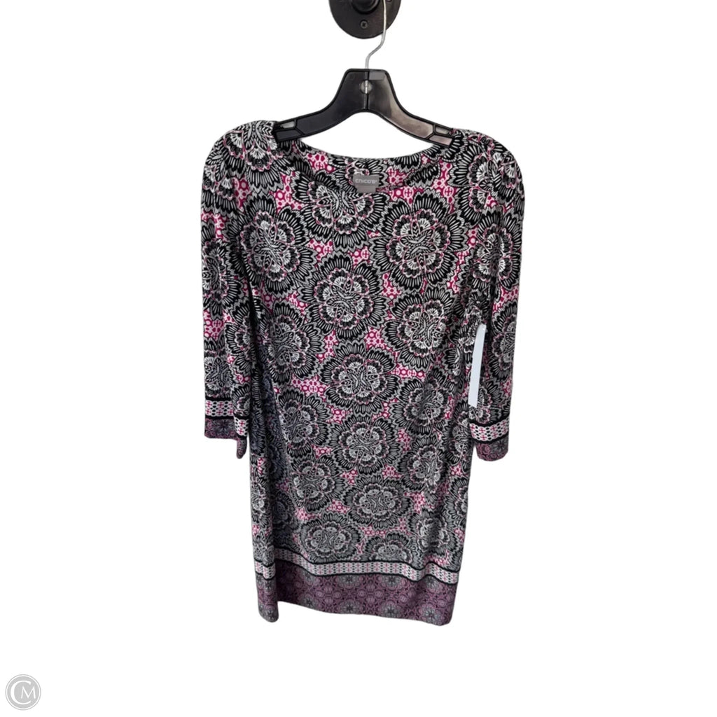 Dress Work By Chicos In Black & White, Size: M