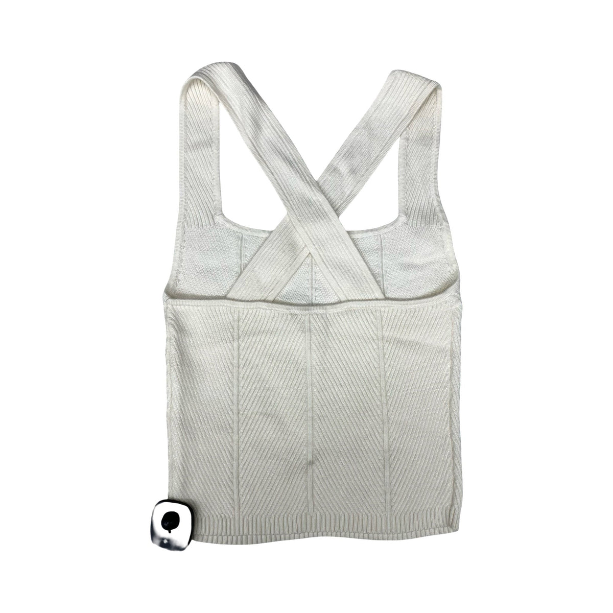 Top Sleeveless By Abercrombie And Fitch In Ivory, Size:S