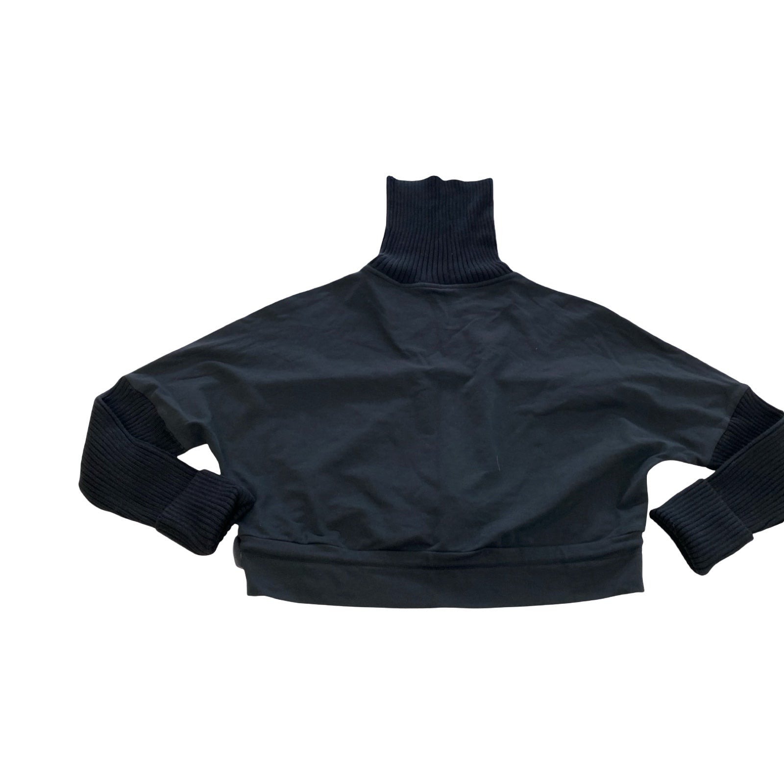 Athletic Sweatshirt Collar By Varley In Black, Size:Xs