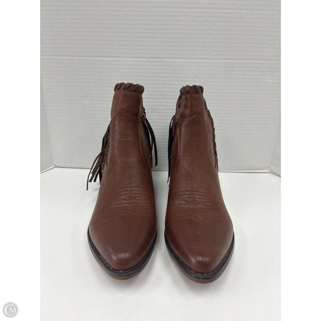 Boots Western By Pierre Dumas In Brown, Size: 9