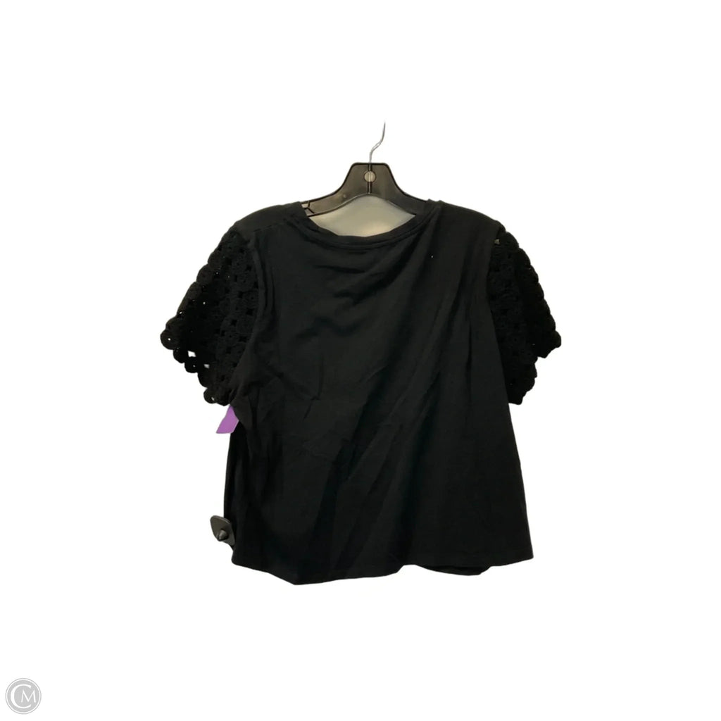 Top Short Sleeve By Joie In Black, Size: Xl