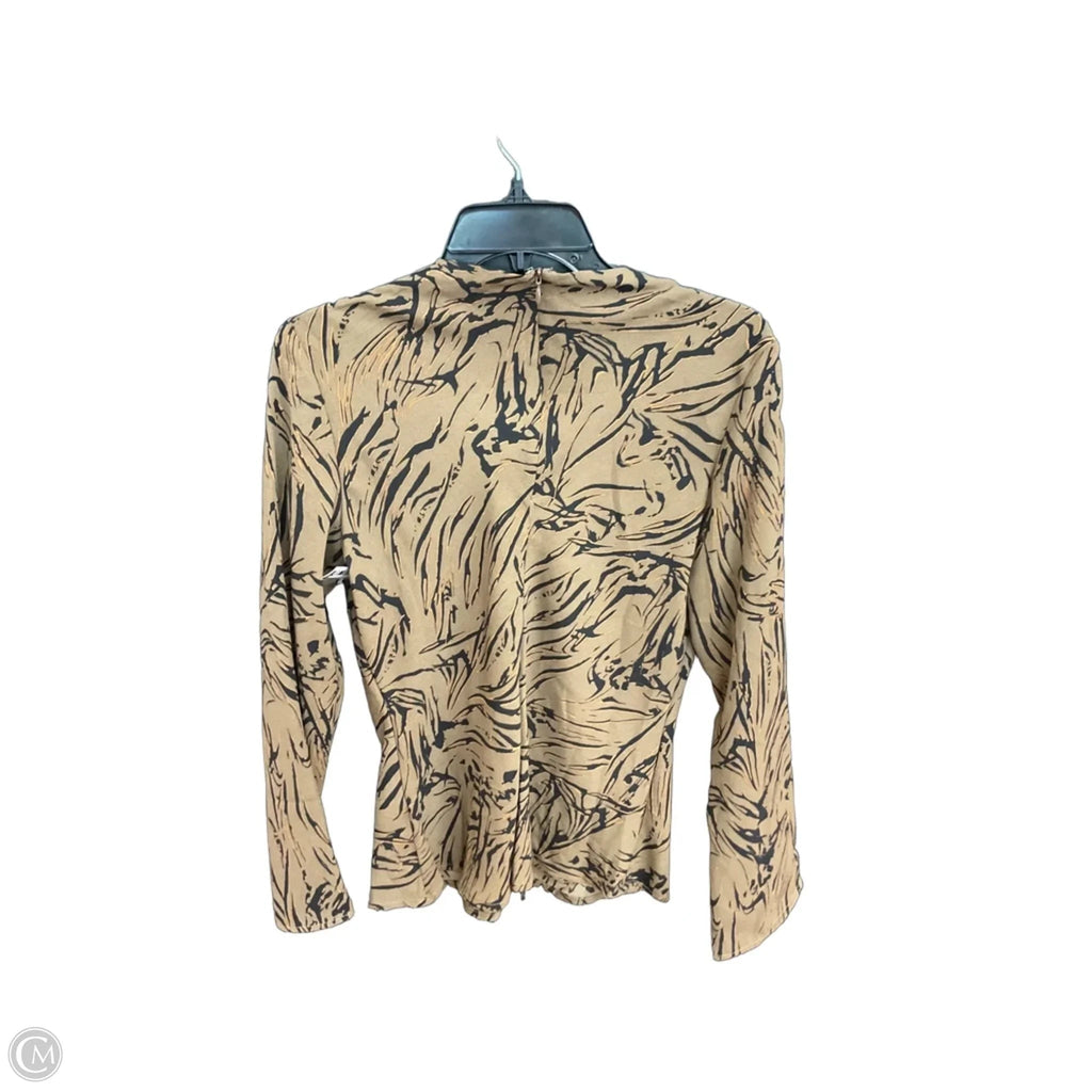 Top Long Sleeve By Nordstrom In Green, Size: M