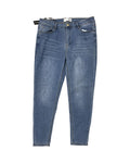 Jeans Skinny By Fashion Nova In Blue Denim, Size:14