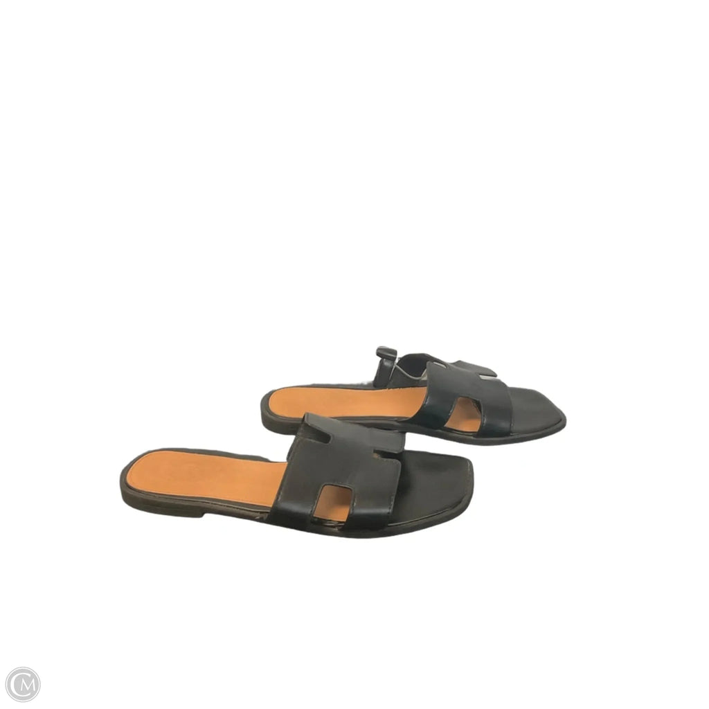 Sandals Flats By Shein In Black, Size: 11