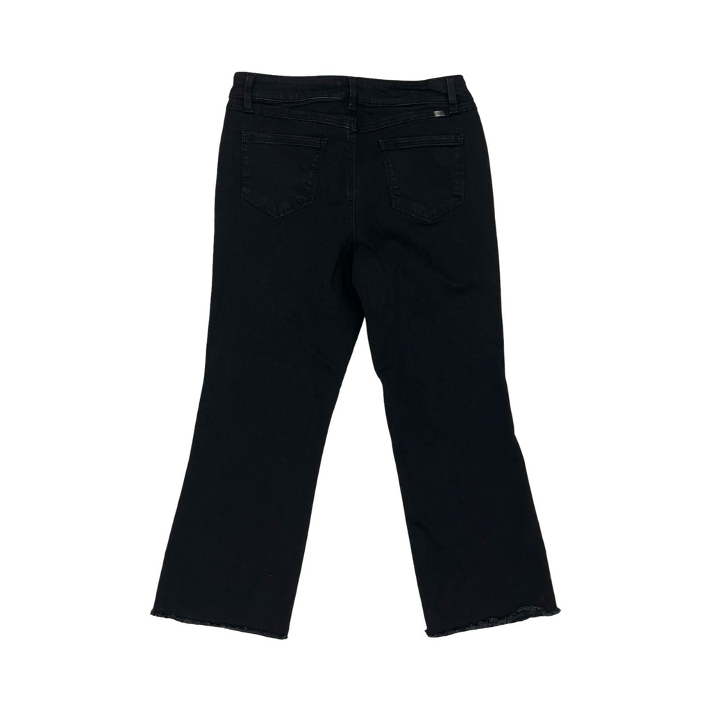 Jeans Cropped By 1822 Denim In Black Denim, Size:10