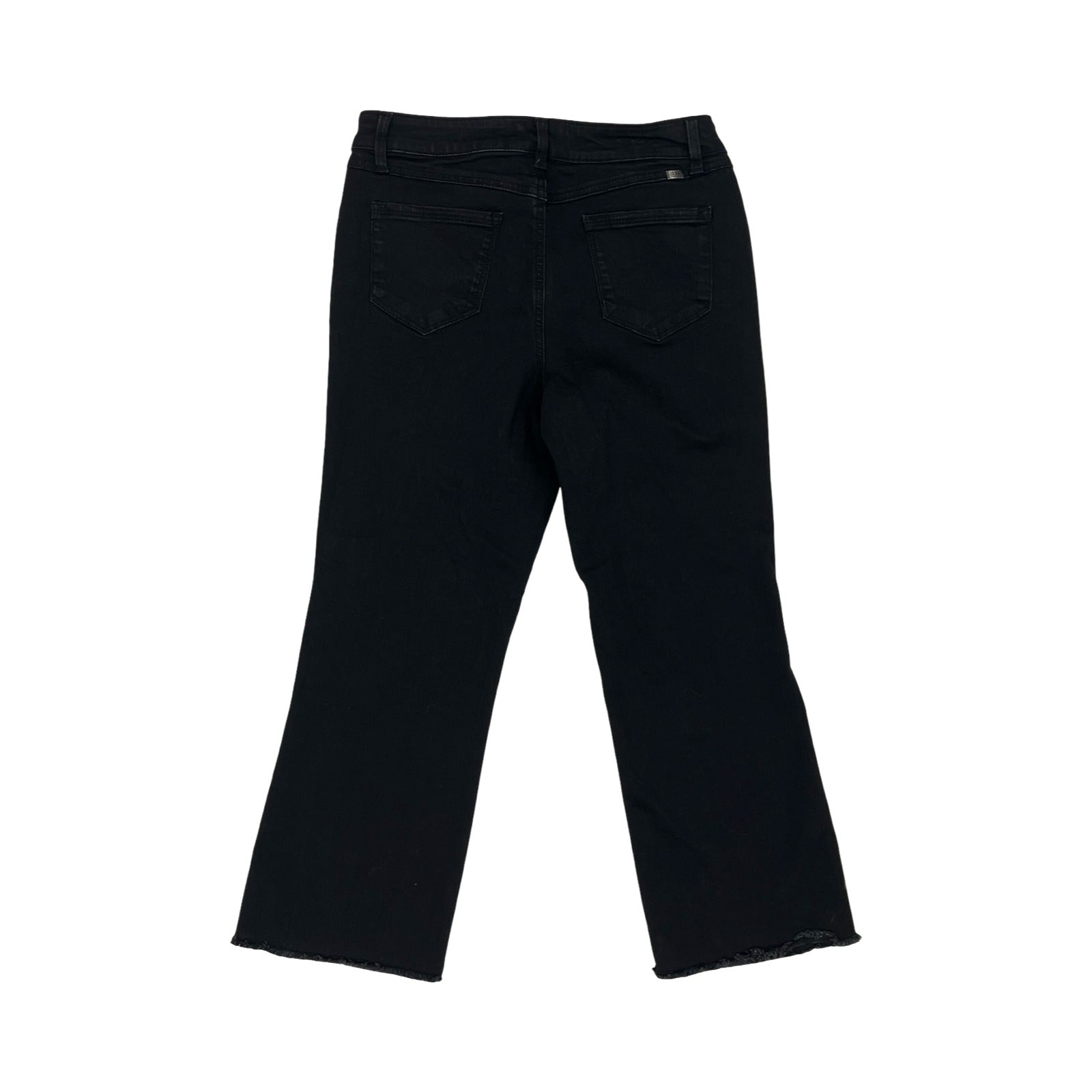 Jeans Cropped By 1822 Denim In Black Denim, Size:10