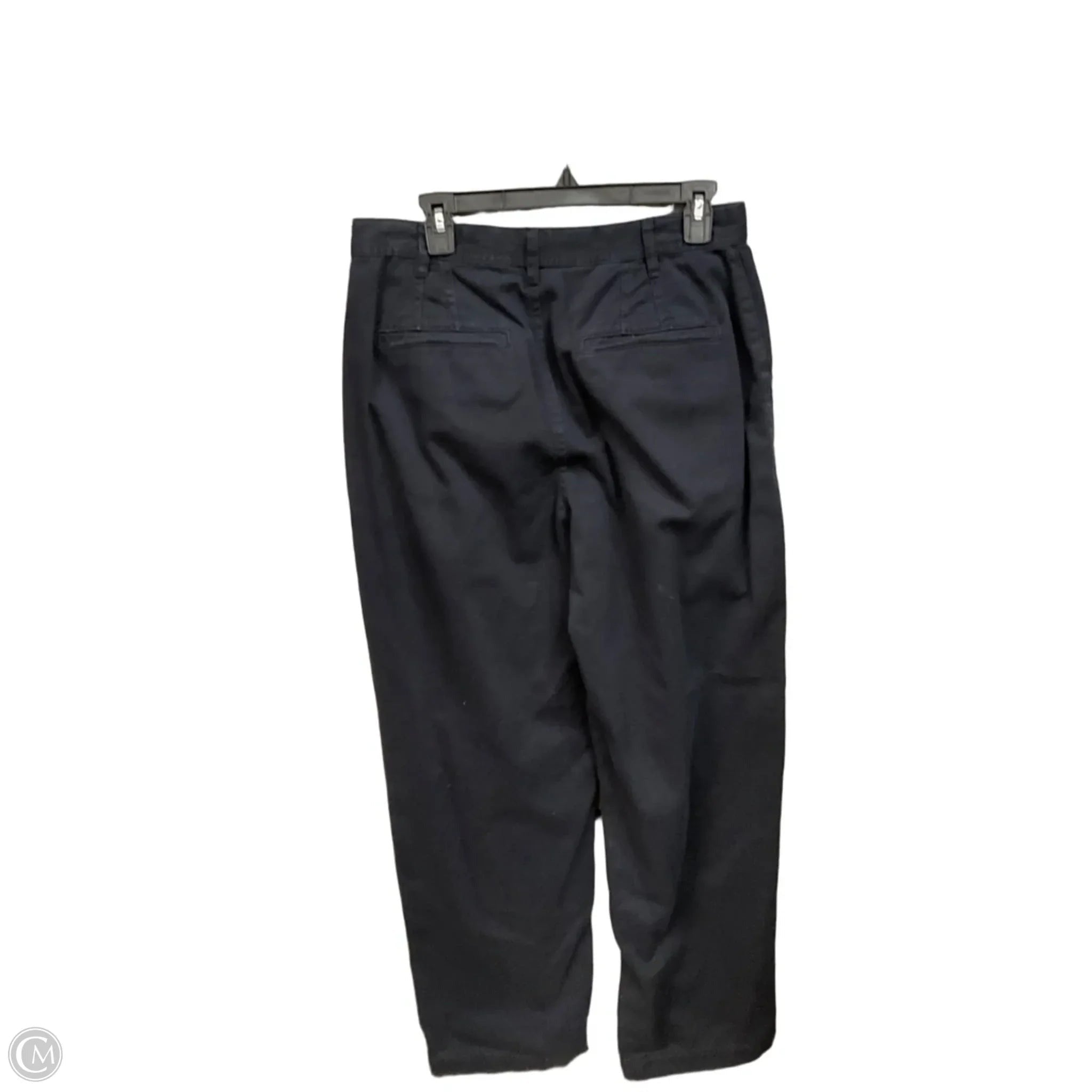 Jeans Straight By Free People In Black Denim, Size: 8