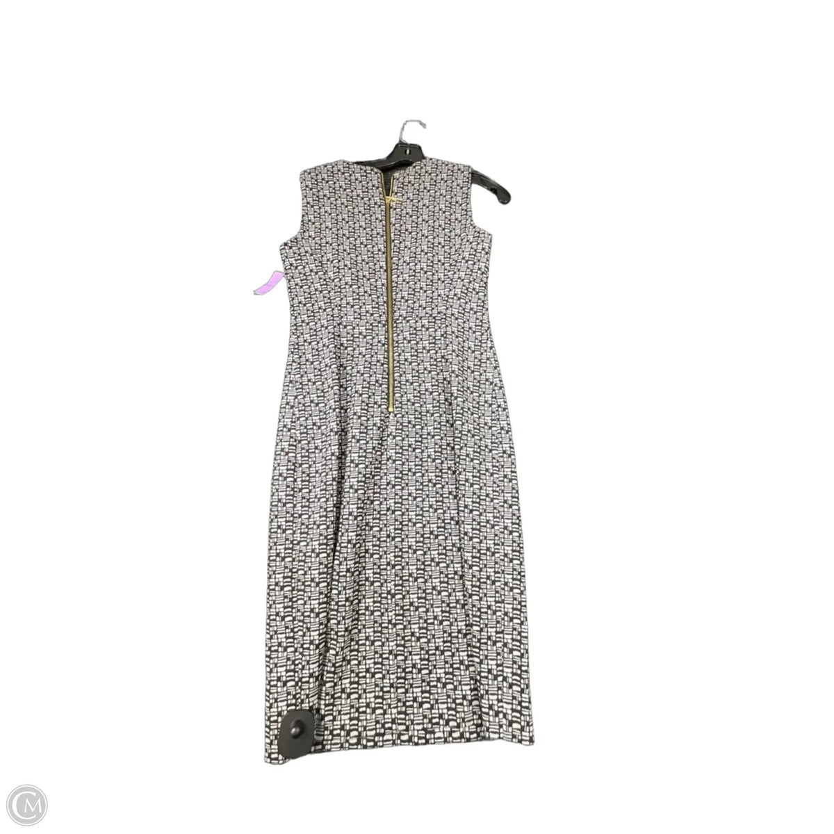 Dress Casual Short By Calvin Klein In Grey, Size: S